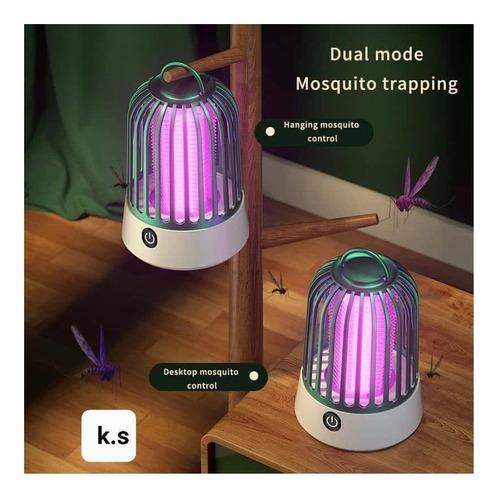 Lámpara Eléctrica Trampa Mata Mosquitos Descarga Eléctrica